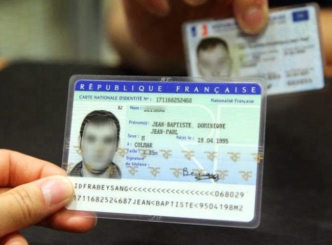 buy France identity card